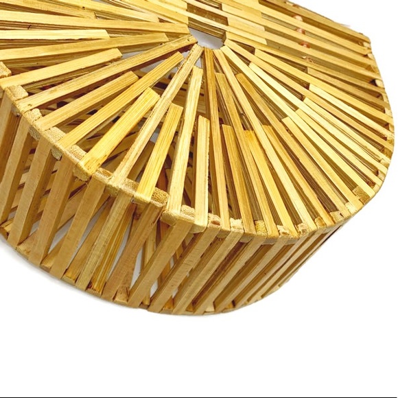 Mini Ark Bag Clutch Natural Like New - Picture 5 of 6